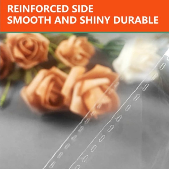 50ct  9X12 ASSORTED USED POLY SHIRT BAGS - Picture 6 of 8